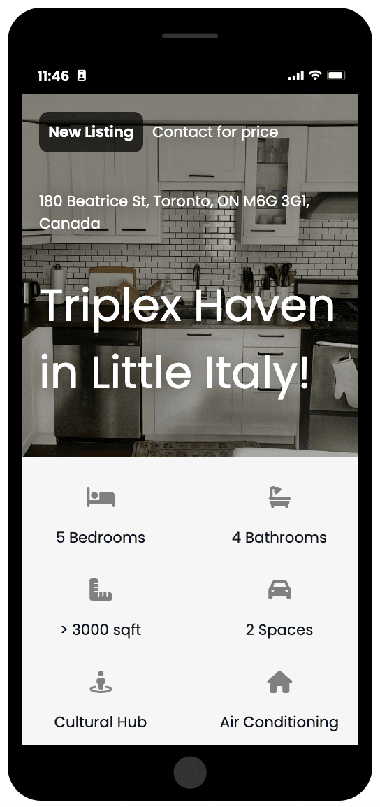 Listing Landing Pages
