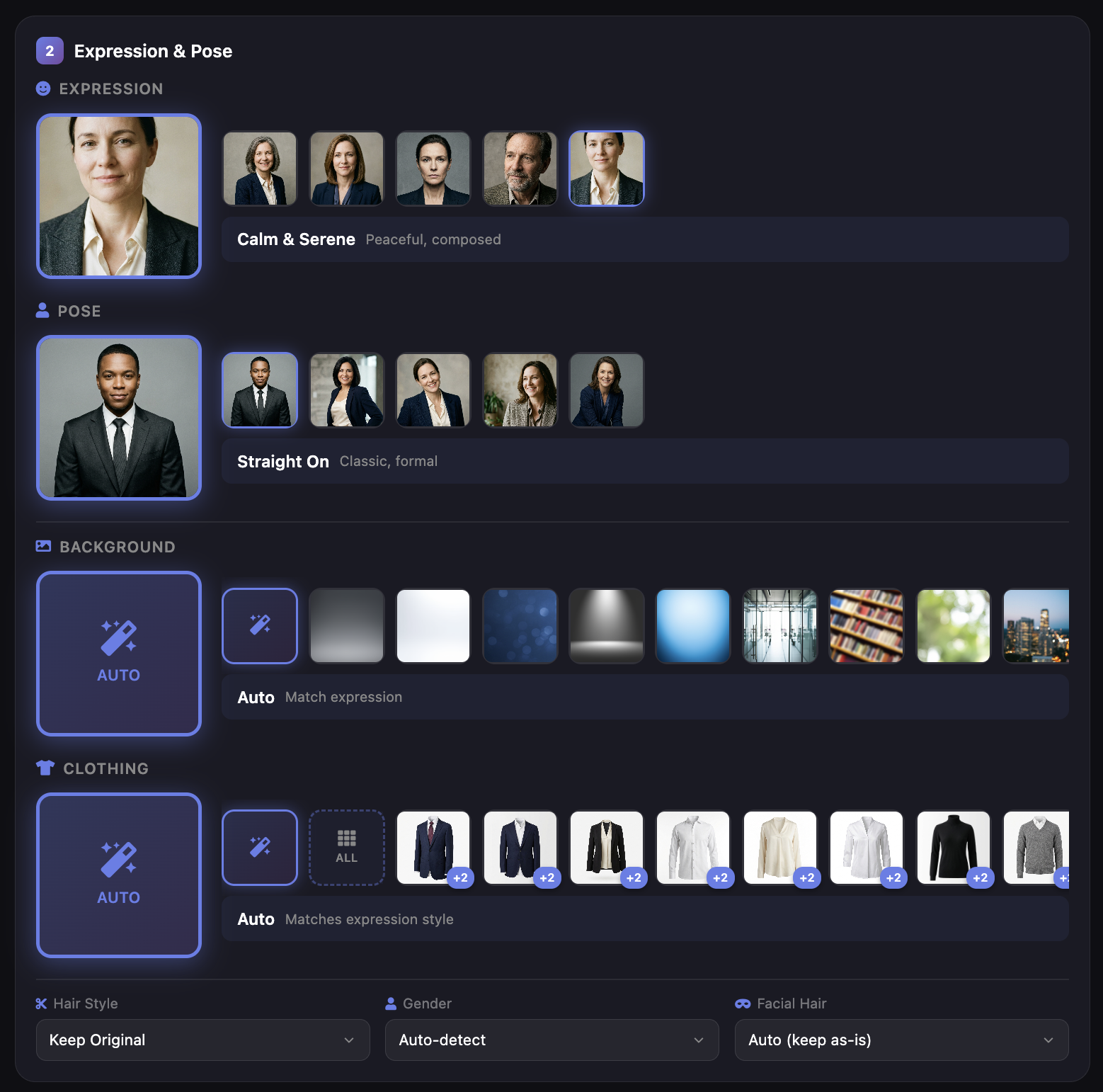 Customize Your Look Step